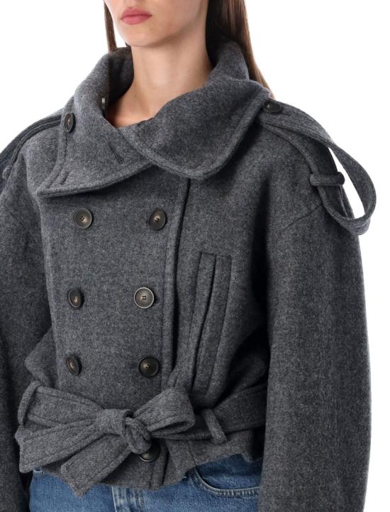 26FW 세븐포올맨카인드 코트 7NEE0H573VW Grey - 7 FOR ALL MANKIND