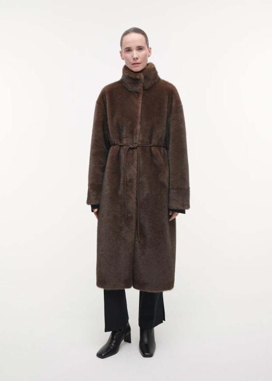  STUDIO AR 코트 05TL266047 01 BROWN