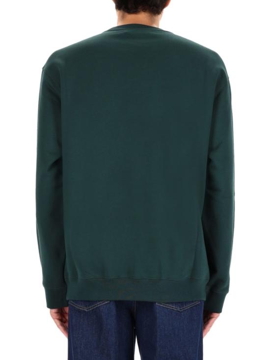 구찌 브러시드 코튼 저지 스웨트셔츠 848737 XJHKI3348 Green - GUCCI