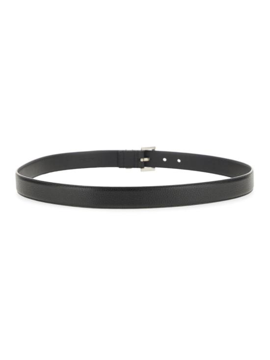  생로랑 모노그램 벨트 634440 DTI0E1000 Black - SAINT LAURENT