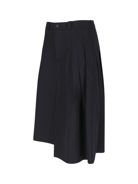 26FW 아워레가시 오르가미 스커트 W4264OCBCOARSE BLACK GABARDINE - OUR LEGACY