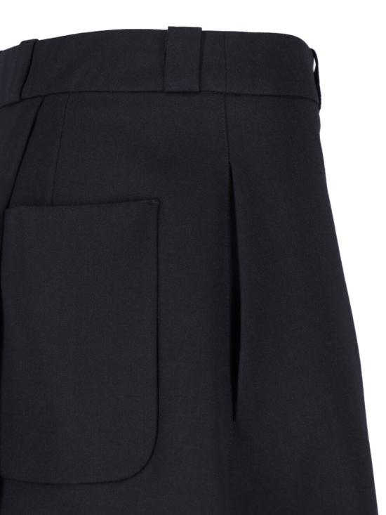 26FW 아워레가시 오르가미 스커트 W4264OCBCOARSE BLACK GABARDINE - OUR LEGACY