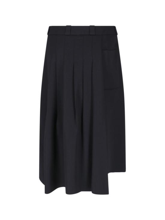 26FW 아워레가시 오르가미 스커트 W4264OCBCOARSE BLACK GABARDINE - OUR LEGACY