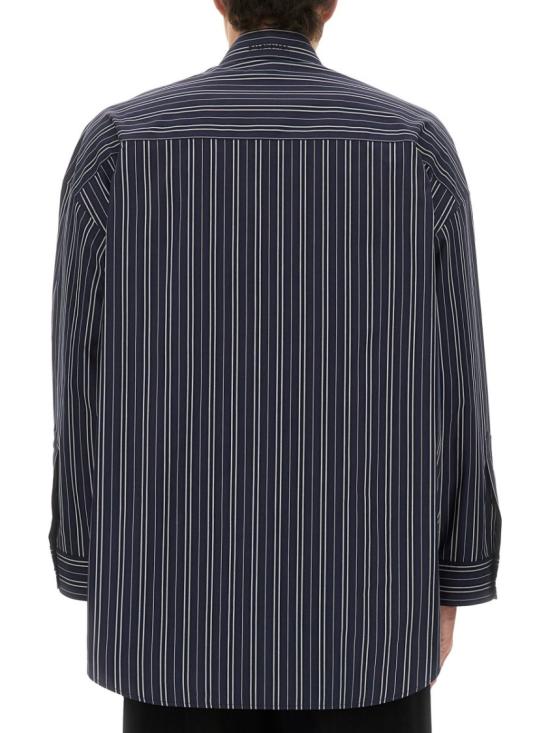 25FW 발렌시아가 긴팔 셔츠 838783 TSM148209 Blue - BALENCIAGA