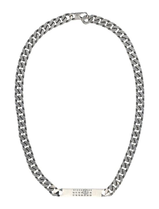26FW MM6 메종마르지엘라 주얼리 SM6UU0033SV0235954 Silver
