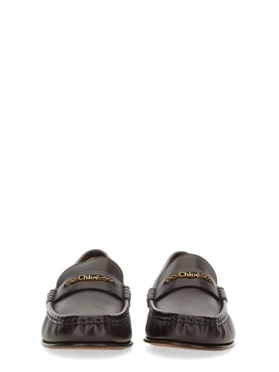 25FW 끌로에 플랫 슈즈 25W11SUR 25E Brown - CHLOE