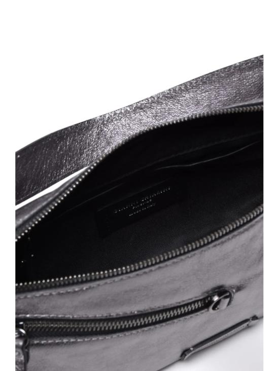 25FW 지아니 끼아리니 숄더백 실버 가죽 신디 - GIANNI CHIARINI