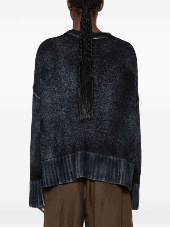 26FW 아방도이 스웨터 226WD1845BELV H V00151 NAVY - AVANT TOI