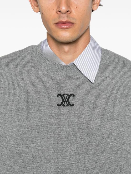 26FW 셀린느 스웨터 RY0ZW0X73 GMO0 GREY - CELINE