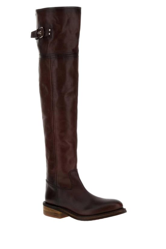26FW 미우미우 부츠 5W759EF0453AUN F0201 BROWN - MIU MIU