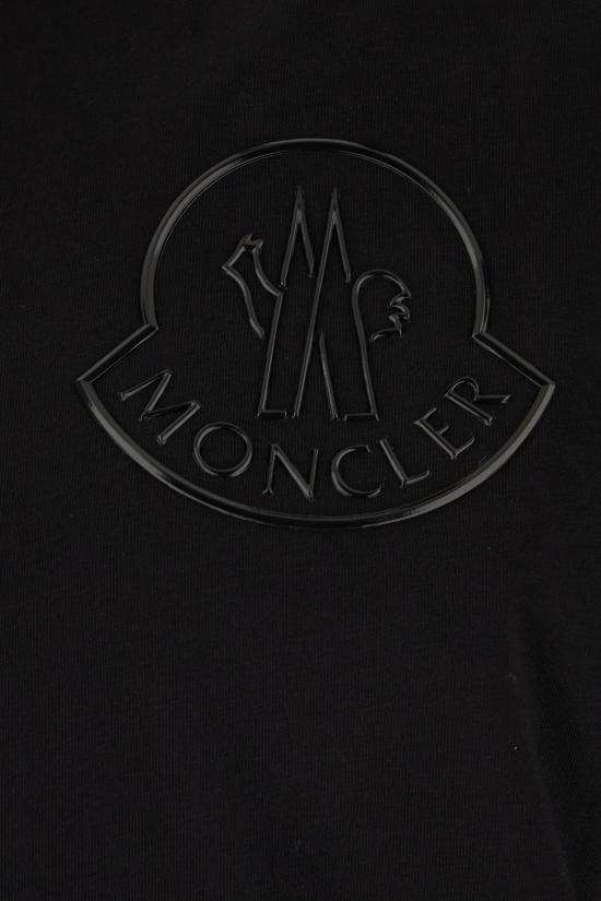 26FW 몽클레어 반팔 티셔츠 8C0003789AYW 999 Nero - MONCLER