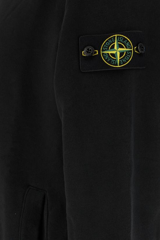 26FW 스톤 아일랜드 후드 티셔츠 S156100048S0A20 V0029 BLACK - STONE ISLAND