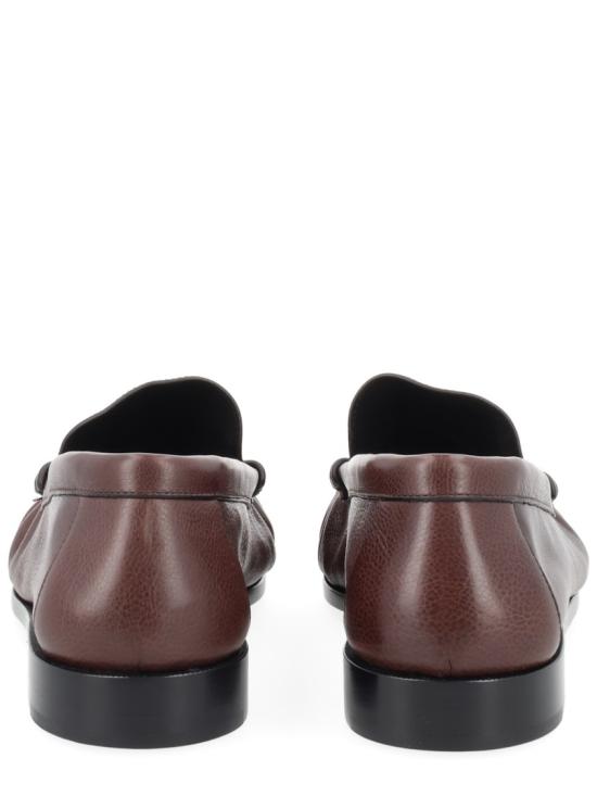  생로랑 매트 레더 서플 르 로퍼 839471 25VAA2128 Brown - SAINT LAURENT