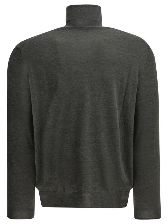 26FW 브루넬로 쿠치넬리 터틀넥 스웨터 M2300103C079C Grey - BRUNELLO CUCINELLI
