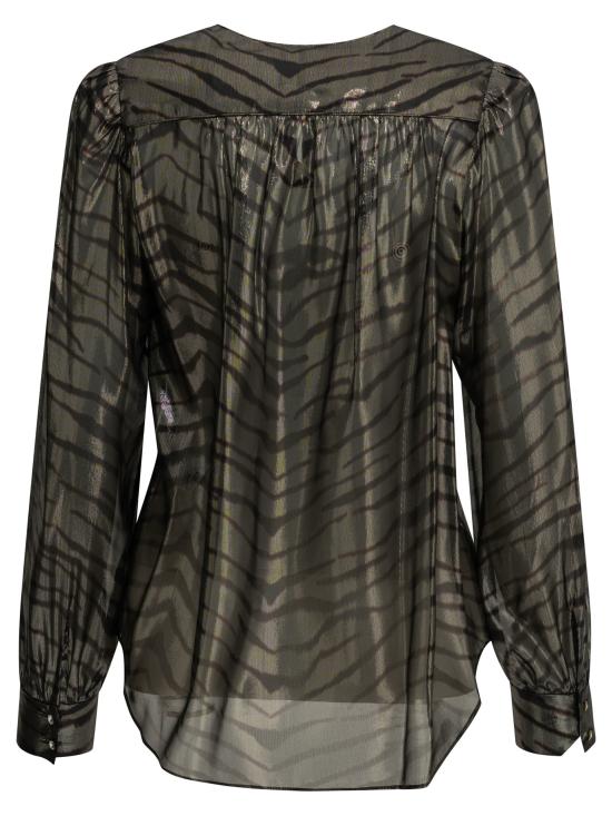 26FW 이자벨마랑 블라우스/셔츠 26HHT0984FBD4J16IBKSI Black - ISABEL MARANT