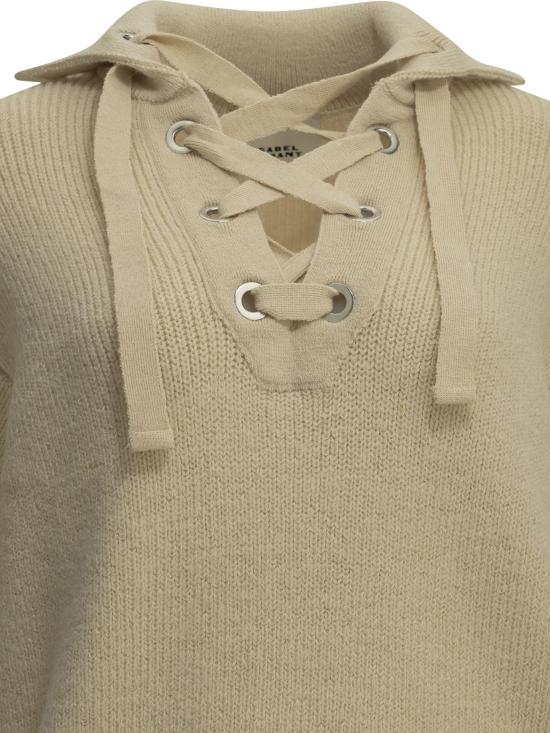 26FW 이자벨마랑 스웨터 26HPU1009FAD4L01I23EC White - ISABEL MARANT