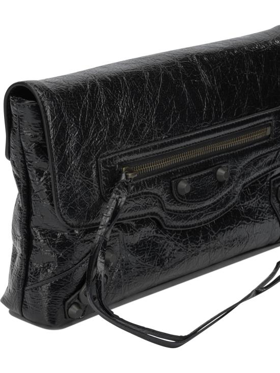 26FW 발렌시아가 르 시티 클러치 8733862ABEK1000 Black - BALENCIAGA