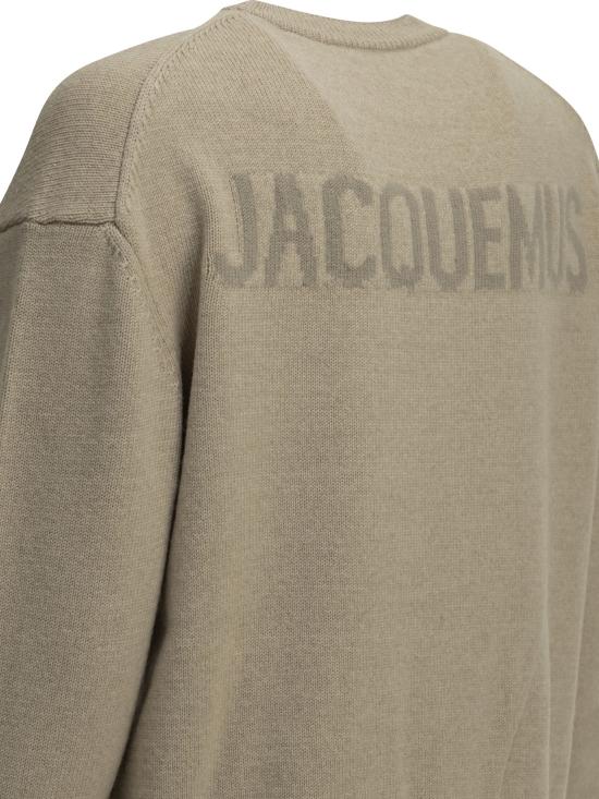 26FW 자크뮈스 스웨터 SWW00644AK00347LIGHT BEIGE - JACQUEMUS