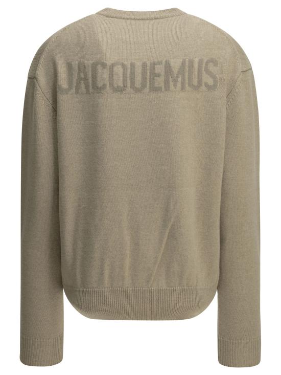 26FW 자크뮈스 스웨터 SWW00644AK00347LIGHT BEIGE - JACQUEMUS