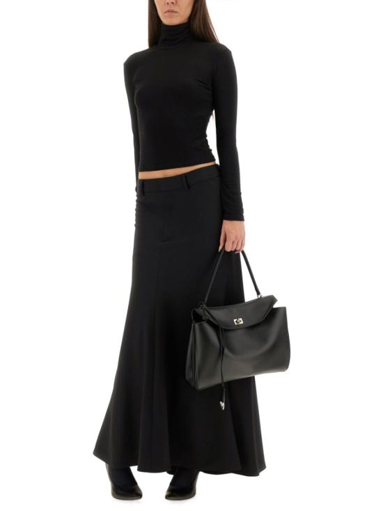 25FW 발렌시아가 스커트 850662 TJT211000 Black - BALENCIAGA