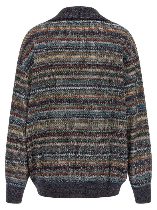 26FW 미소니 폴로 티셔츠 DS26WN34BC006QSMSQW Multicolor - MISSONI