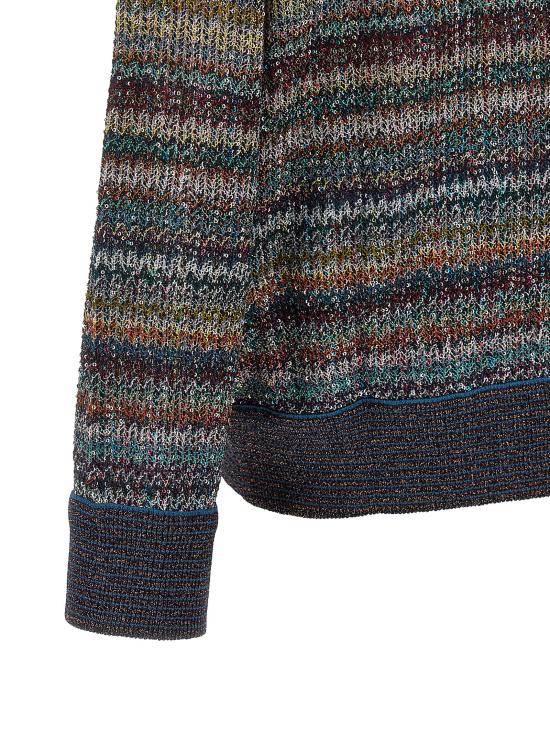 26FW 미소니 폴로 티셔츠 DS26WN34BC006QSMSQW Multicolor - MISSONI