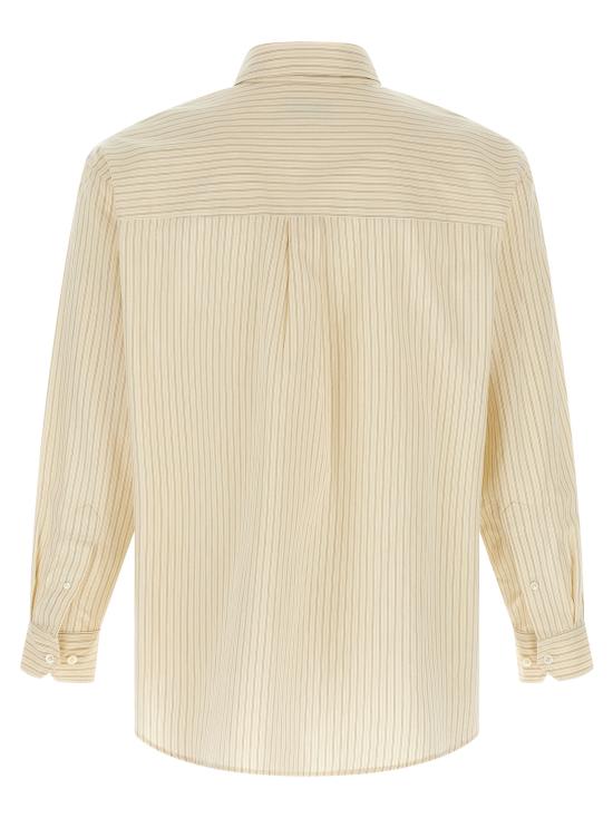 26FW 던스트 긴팔 셔츠 UDSH6C102IVIVORYSTRIPE Yellow - DUNST