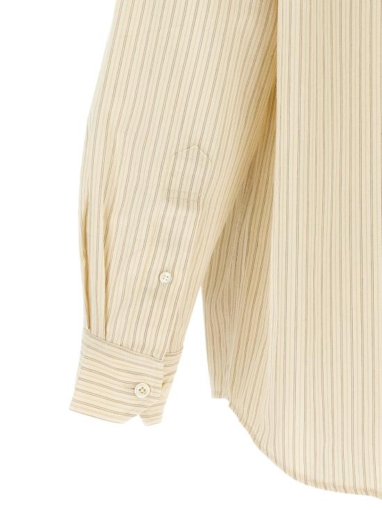 26FW 던스트 긴팔 셔츠 UDSH6C102IVIVORYSTRIPE Yellow - DUNST