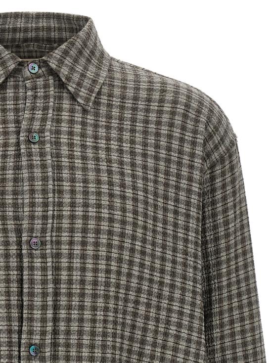 26FW 엠에프펜 긴팔 셔츠 M326079SHUFFLECHECK Gray - MFPEN