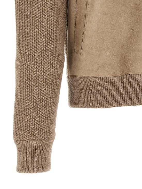 26FW 에르메네질도제냐 가디건 UIK72A4154N92 Beige - ERMENEGILDO ZEGNA