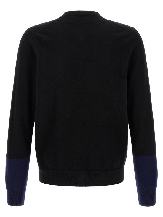 26FW 꼼데가르송 파인 니트 버튼업 가디건 FZN1100511 Black - COMME DES GARCONS