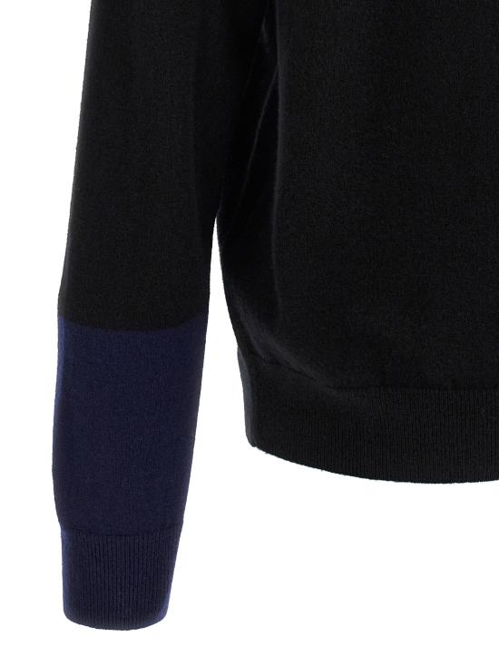 26FW 꼼데가르송 파인 니트 버튼업 가디건 FZN1100511 Black - COMME DES GARCONS