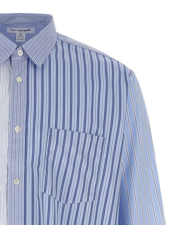 26FW 꼼데가르송 긴팔 셔츠 FZB2410512 Light Blue - COMME DES GARCONS