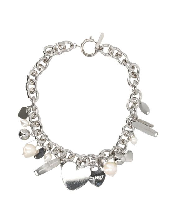 26FW 저스틴 클렌퀏 주얼리 BRITTNECKLACEPALLADIUM Silver