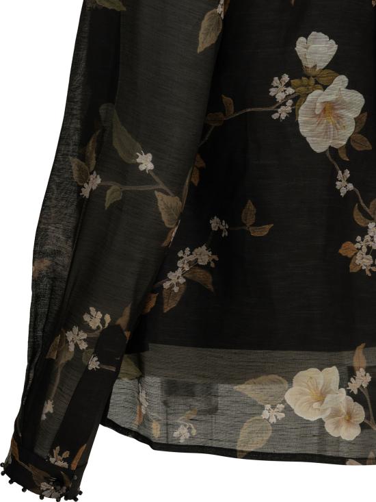 26FW 짐머만 블라우스/셔츠 5158TF262 BLKRM BLACK - ZIMMERMANN