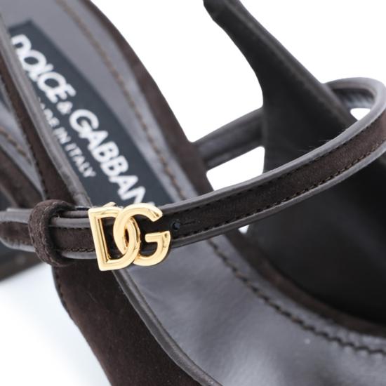 26FW 돌체앤가바나 힐/펌프스 CG1068AQ1348M157 Brown - DOLCE & GABBANA