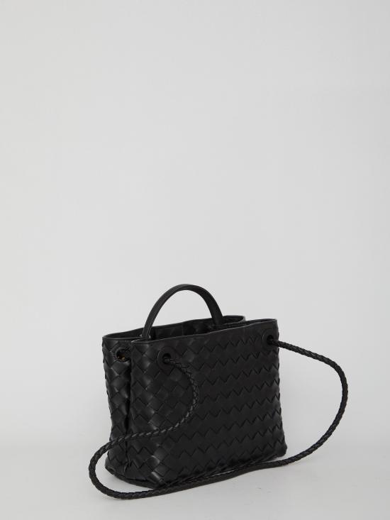 26FW 보테가베네타 안디아모 스몰 토트백 766014 BLACK - BOTTEGA VENETA