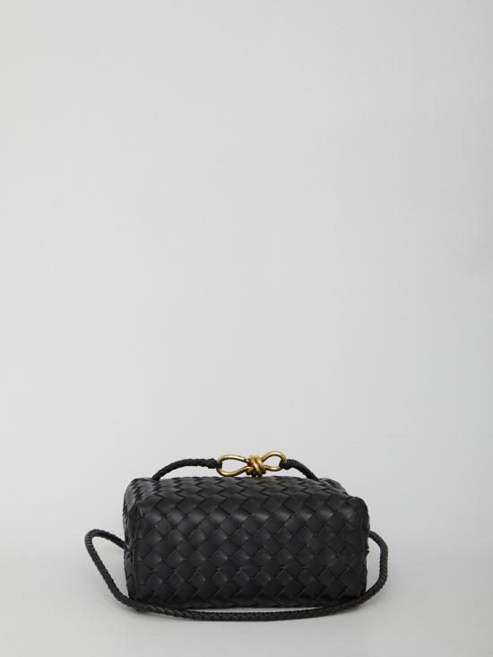 26FW 보테가베네타 안디아모 스몰 토트백 766014 BLACK - BOTTEGA VENETA