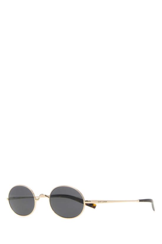 26FW 생로랑 T 라운드 메탈 선글라스 A003DPY9917 8033 GOLD
