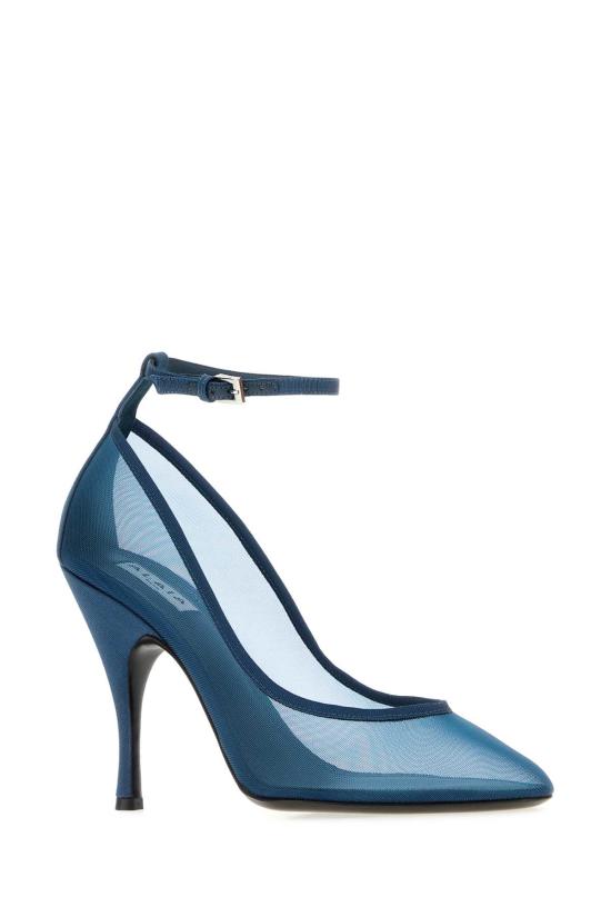 26FW 알라이아 힐/펌프스 AA3E1031A063 517 Light Blue - ALAIA