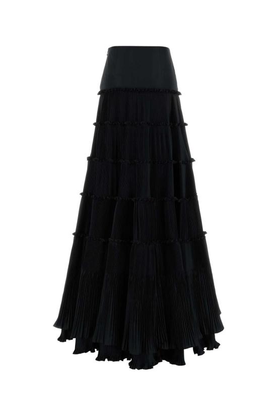 26FW 블루마린 스커트 RF6049T88642G301A 22222 Black - BLUMARINE