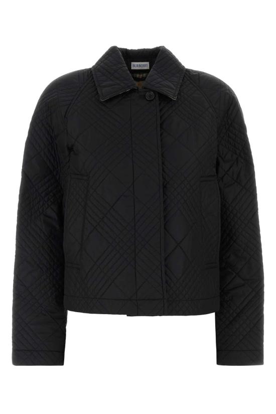 26FW 버버리 퀼티드 나일론 티필드 자켓 8127123 A1189 Black