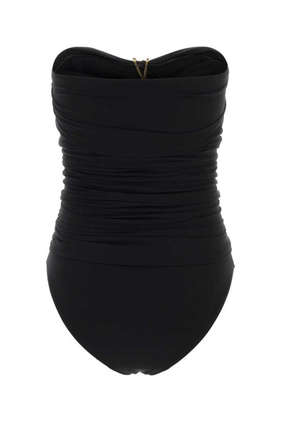 26FW 생로랑 비치웨어 A003I3Y37WV 1000 BLACK - SAINT LAURENT