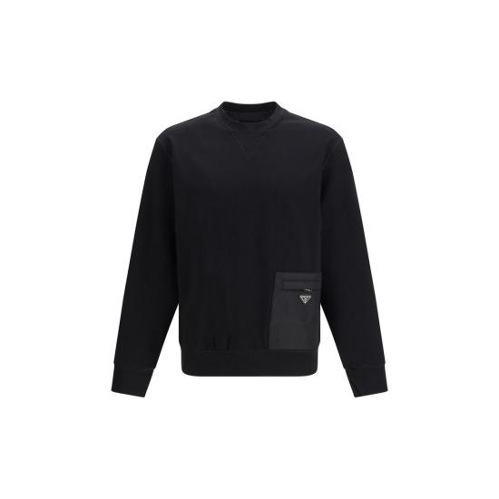 26FW 프라다 긴팔 티셔츠 PRUJL179SWMO1YSZF0002BB BLACK