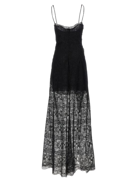  에르마노 설비노 원피스 LDD482Q737FDUCX95708 BLACK - ERMANNO SCERVINO