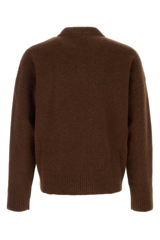 26FW 아미 ADC 크루넥 스웨터 UKS836KN0135 A362 BROWN - AMI