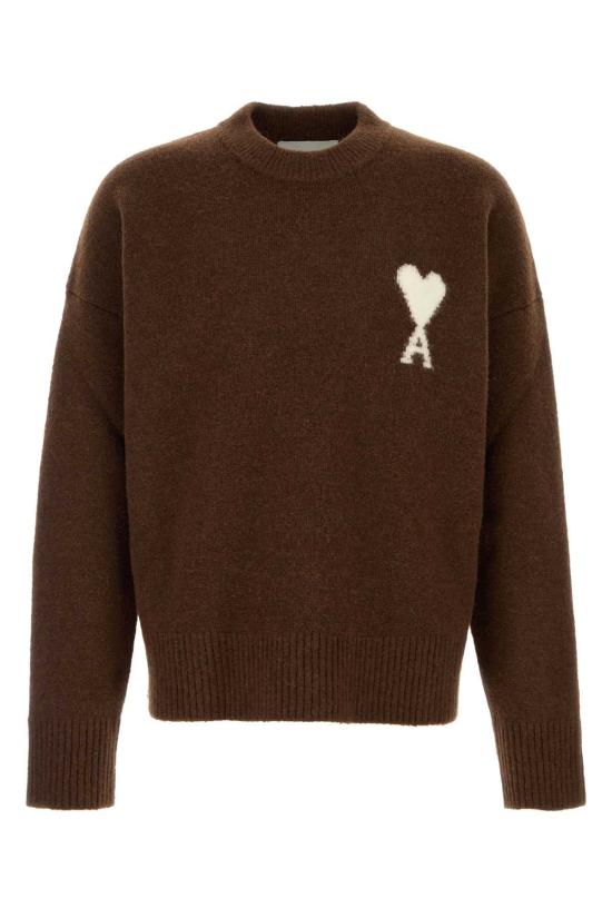 26FW 아미 ADC 크루넥 스웨터 UKS836KN0135 A362 BROWN