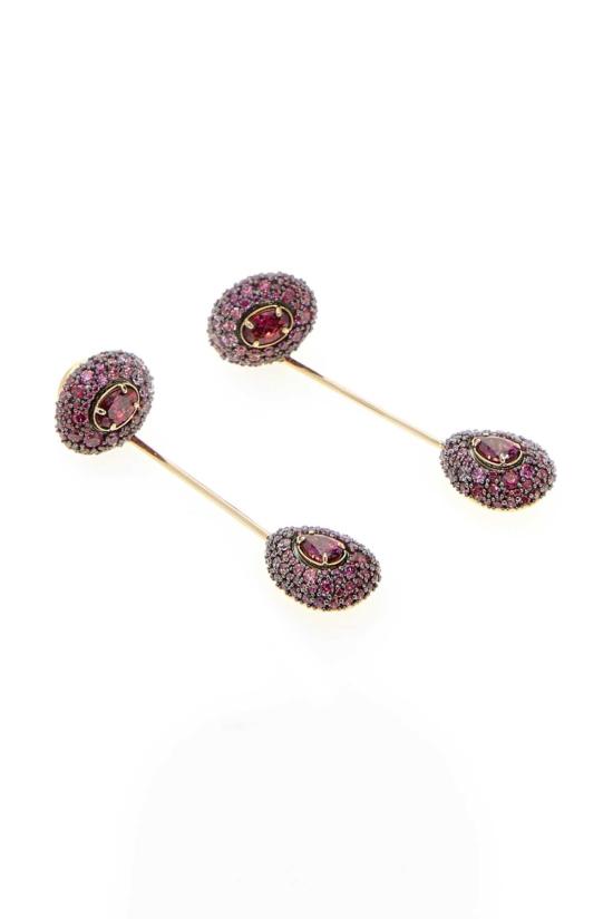 26FW 스와로브스키 이어링 5752891 000 PINK - SWAROVSKI