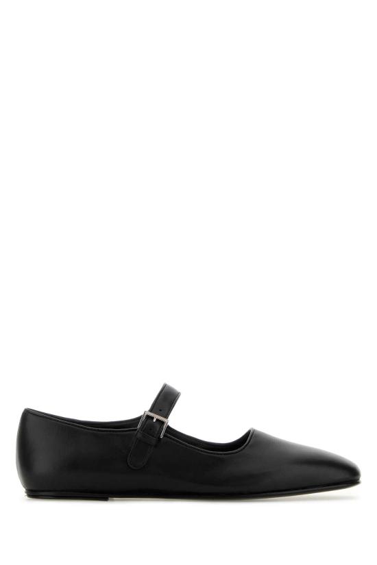26FW 더로우 AVA 아바 플랫 슈즈 F1003N61 BLK BLACK