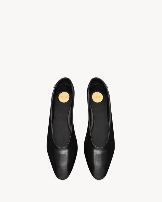  생로랑 플랫 슈즈 MASTER ULT 009141 NOIR 36 - SAINT LAURENT